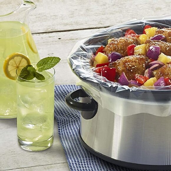 Reynolds Slow Cooker Liners NIB Crock Pot Four Liners 13 x 21in 3-6.5 Quart Food - Picture 3 of 3